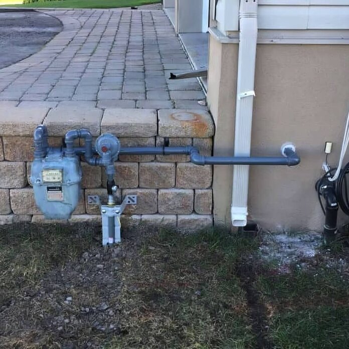 Gas Fixture Installation